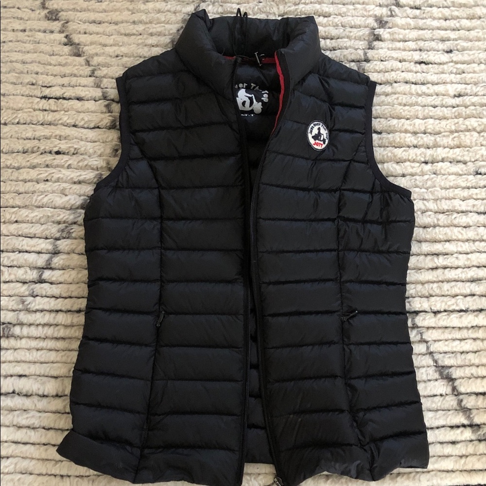 JOTT (just over the top French Co. ) down vest Black size womens XS barely worn